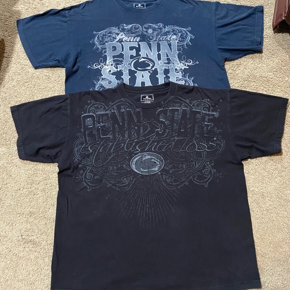 Penn State University Men’s Cotton Graphic T-Shirts Lot of 2 - Picture 1 of 6